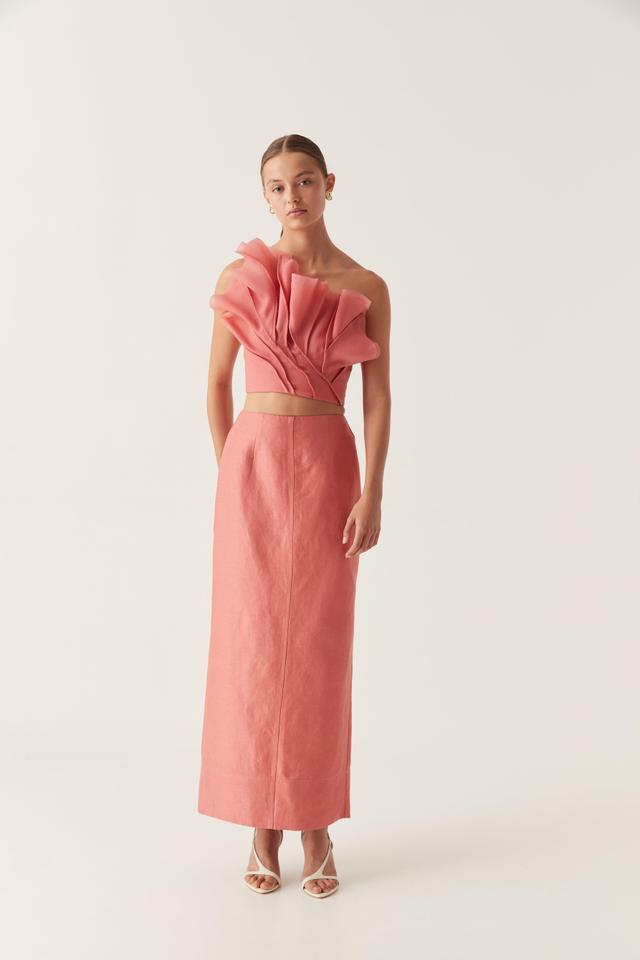 Mary Column Maxi Skirt Product Image