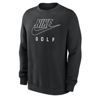 Nike Swoosh Club Fleece Men's Golf Pullover Crew-Neck Sweatshirt Product Image