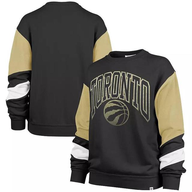 Womens 47 Black Toronto Raptors 2023/24 City Edition Nova Crew Sweatshirt Product Image