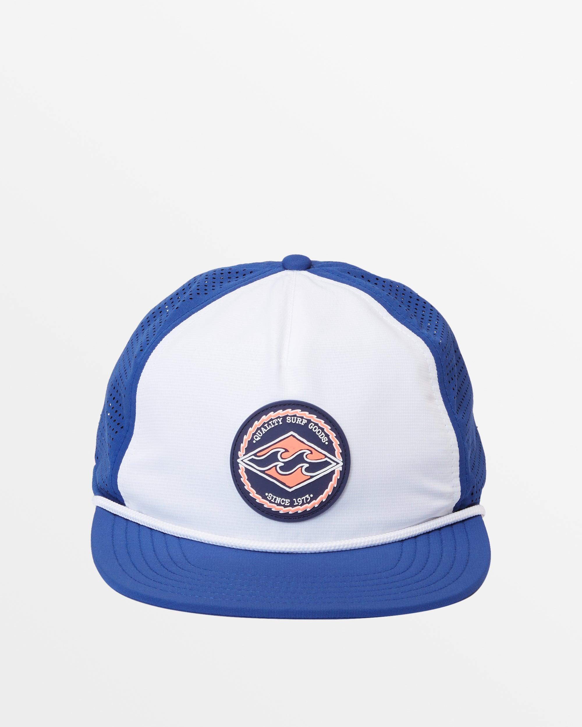 Crest Trucker Hat - Royal Male Product Image