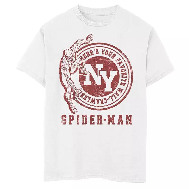 Boys 8-20 Marvel Spider-Man Favorite Rock Crawler Graphic Tee, Boys Athletic Grey Product Image