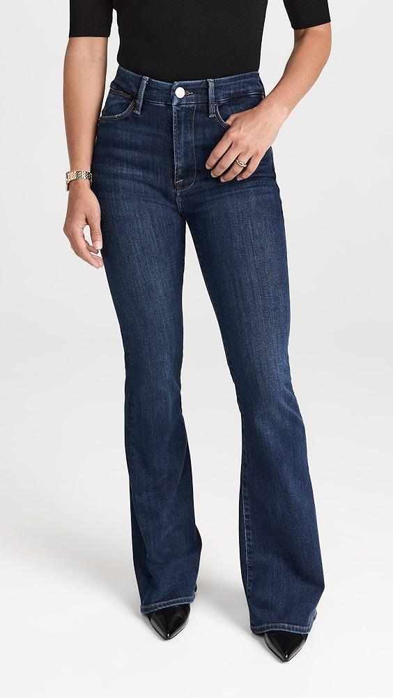 FRAME Petite Le Pixie Super High Flare Jeans | Shopbop Product Image