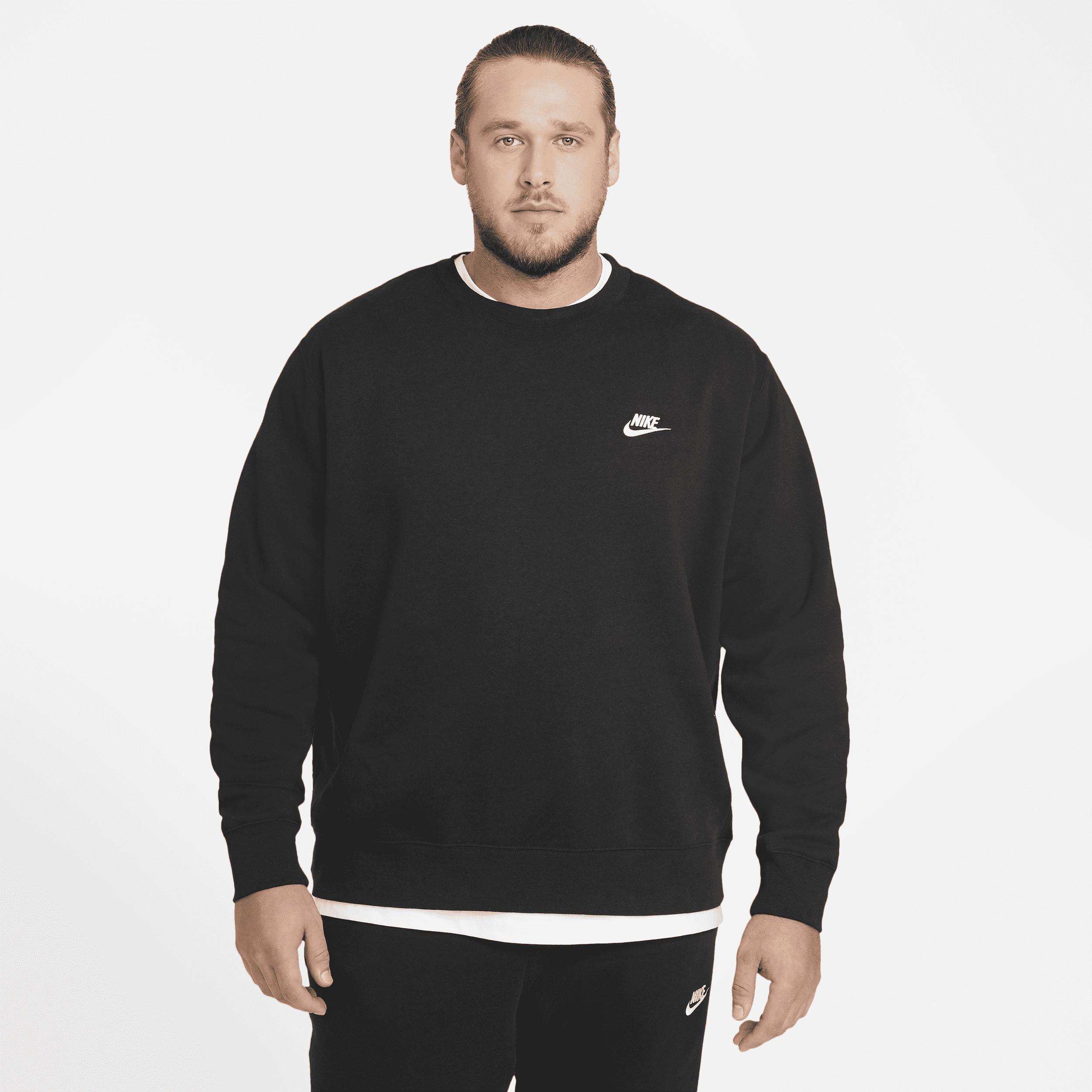 NIKE Club Sweatshirt In Black Product Image