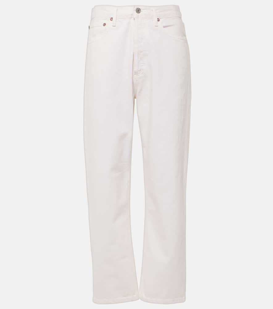 90's Mid Rise Straight Jean In Fortune Cookie In White Product Image