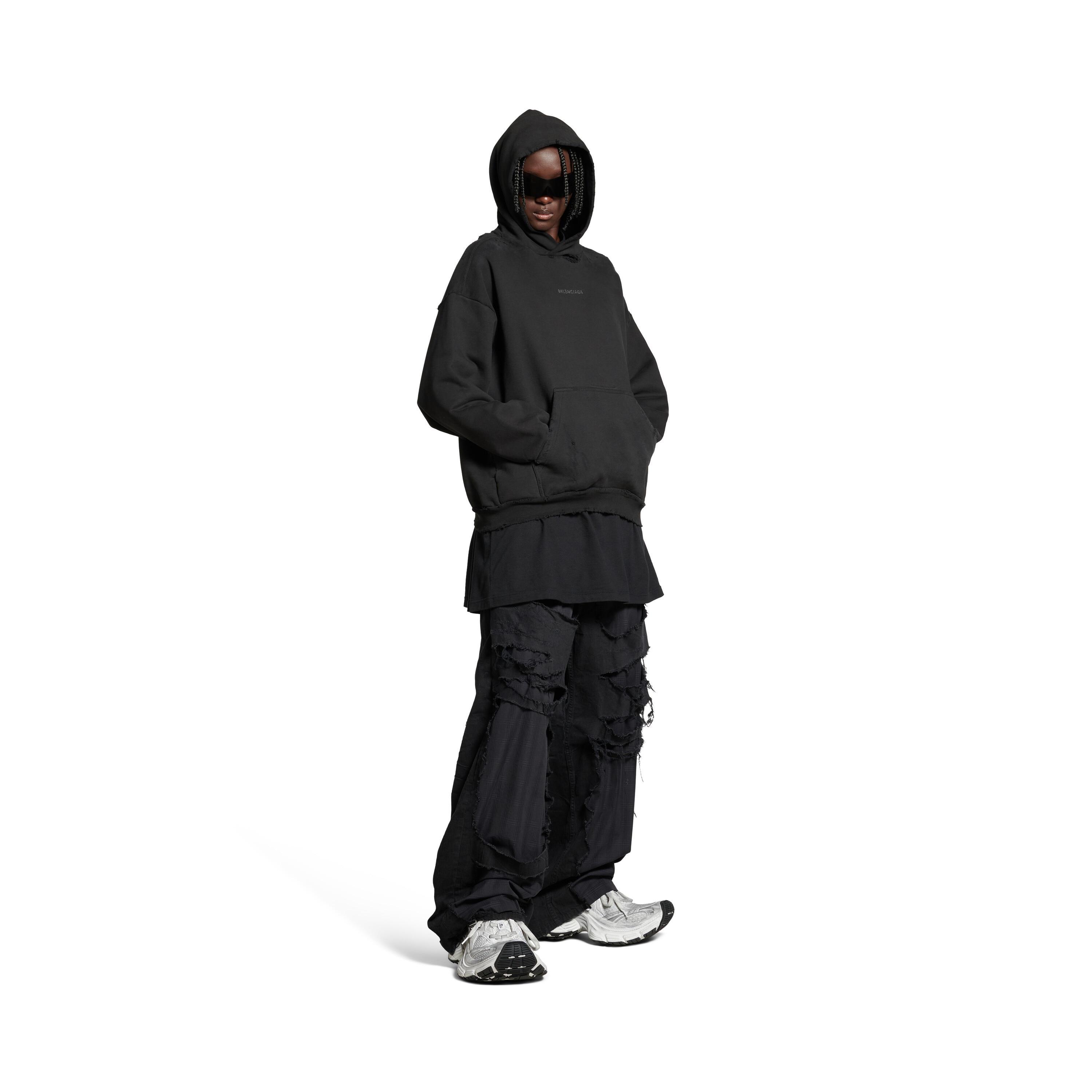 balenciaga back hoodie medium fit Product Image