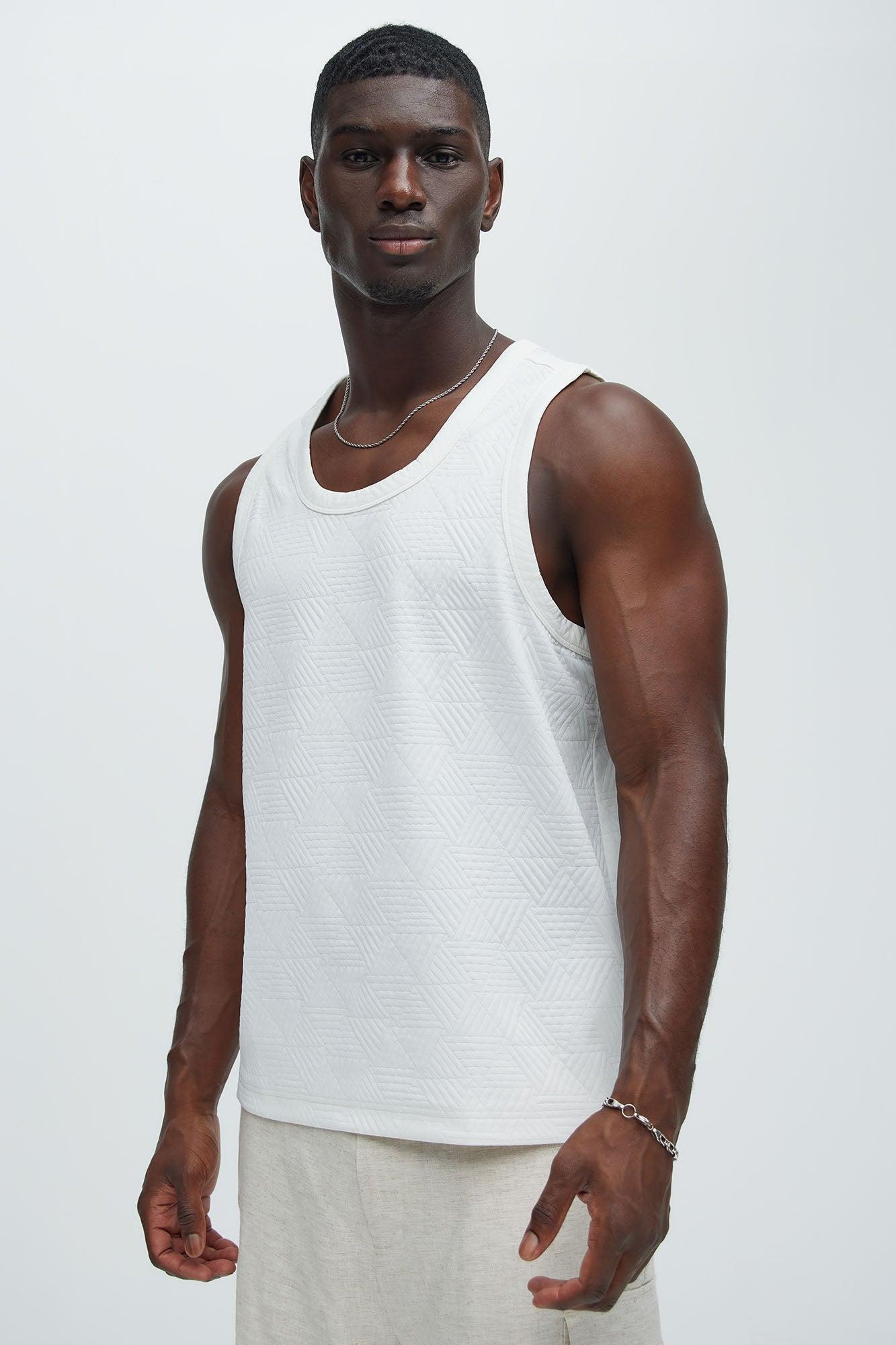 Kodi Textured Tank - White product image