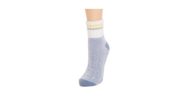 Womens MUK LUKS Rib Cuff Lounge Socks Product Image