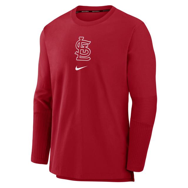 St. Louis Cardinals Authentic Collection Player Nike Mens Dri-FIT MLB Pullover Jacket Product Image