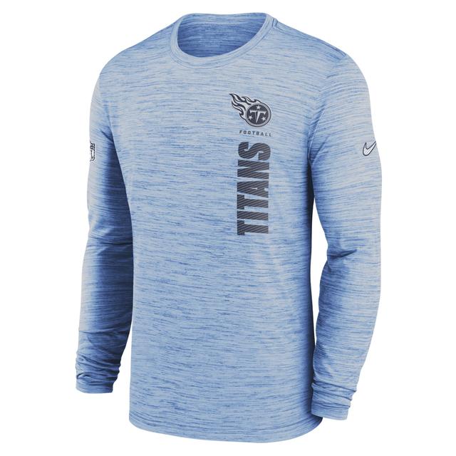 Tennessee Titans Sideline Velocity Nike Mens Dri-FIT NFL Long-Sleeve T-Shirt Product Image