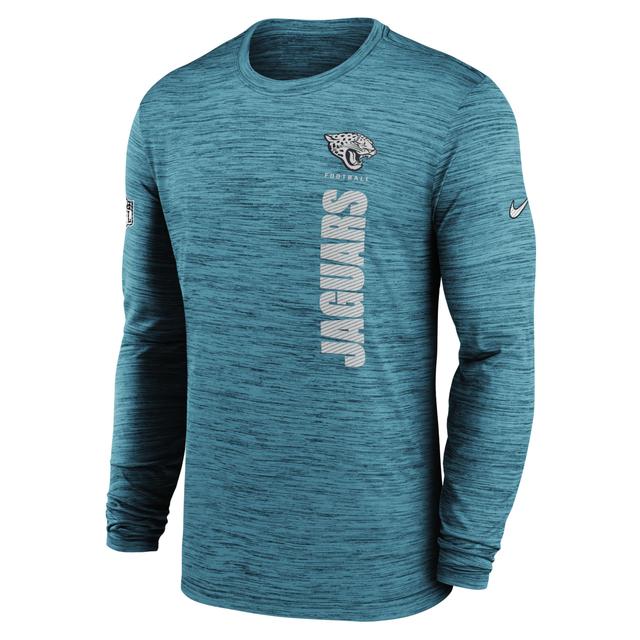 Jacksonville Jaguars Sideline Velocity Nike Mens Dri-FIT NFL Long-Sleeve T-Shirt Product Image