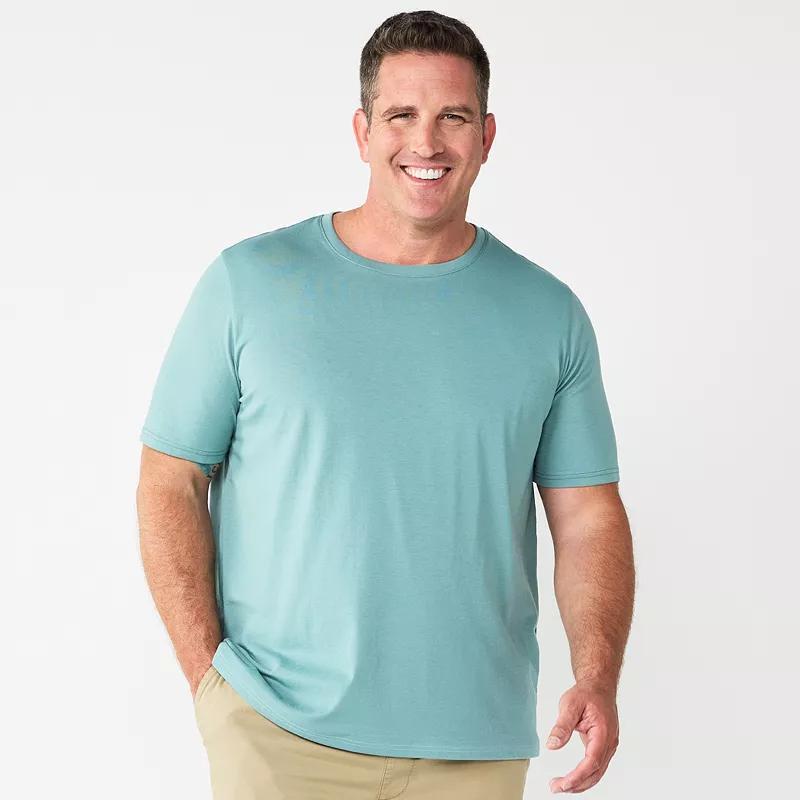 Big & Tall Sonoma Goods For Life Tee, Mens Med Blue Product Image