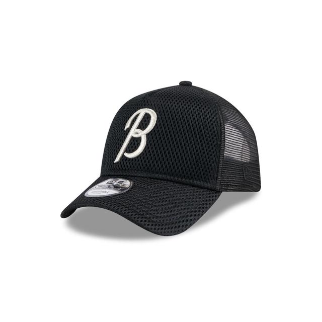 Baltimore Orioles City Mesh 9FORTY A-Frame Trucker Hat Male Product Image