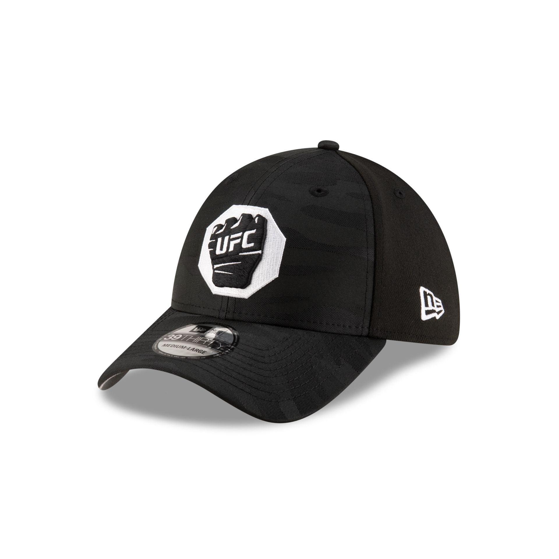 UFC Mexico Black Camo 39THIRTY Stretch Fit Hat Male Product Image