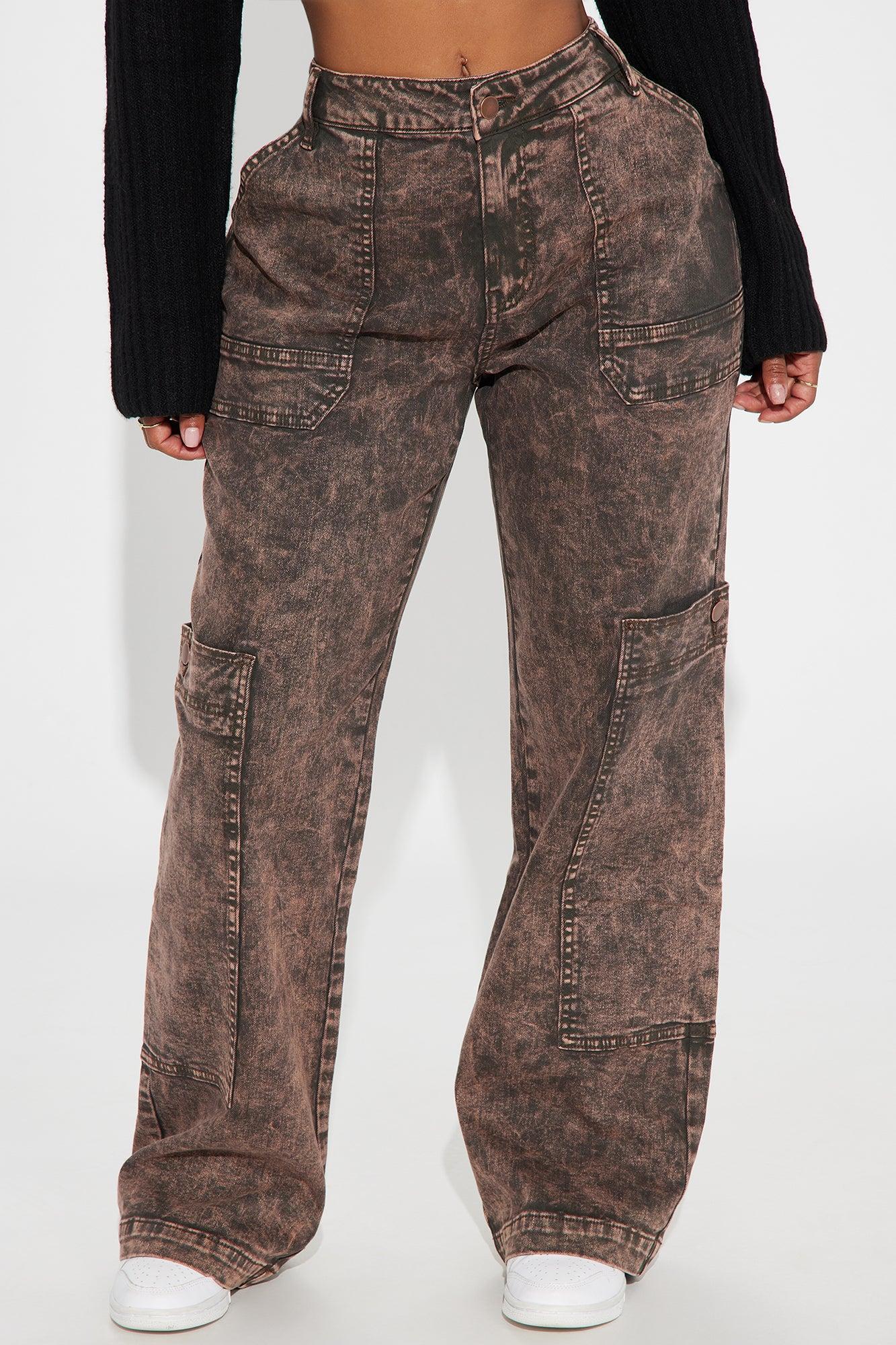 Will You Be Mine Cargo Pant - Brown Product Image