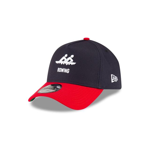 Team USA Rowing 9FORTY A-Frame Snapback Hat Male Product Image