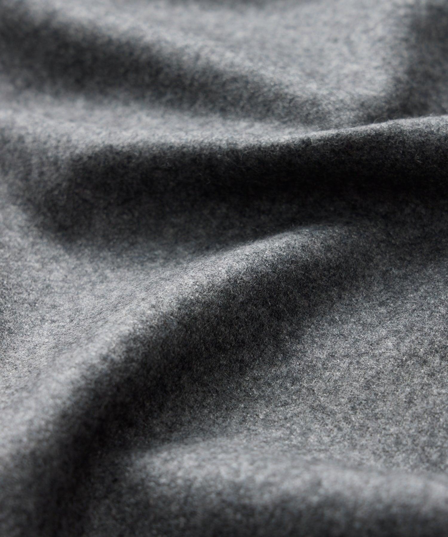 Knit Cashmere Polo in Charcoal Product Image