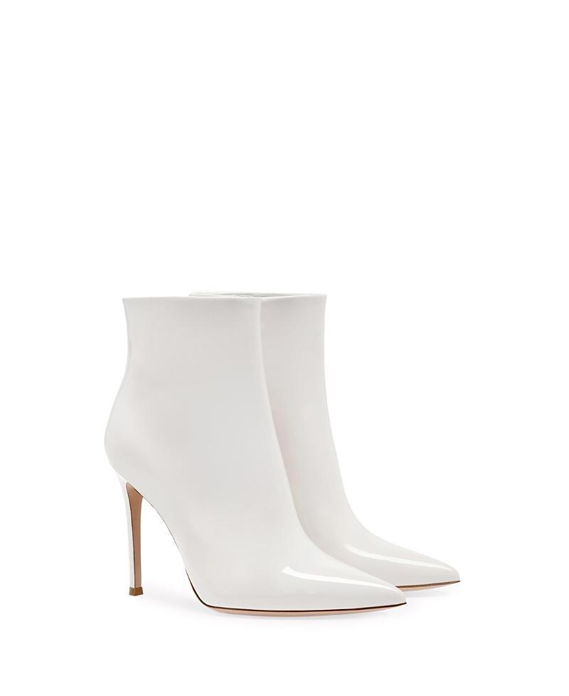 Gianvito Rossi Womens Avril Pointed Toe High Heel Booties Product Image