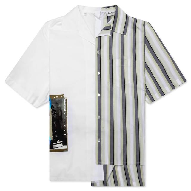 Bigout S/S in Poplin - Optic White Male Product Image