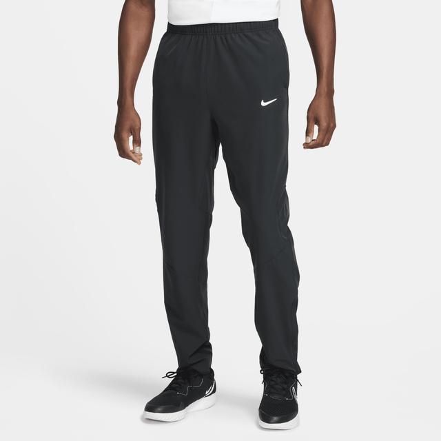 Nike Mens Court Advantage Dri-fit Tennis Training Pants - Black/(white) Product Image