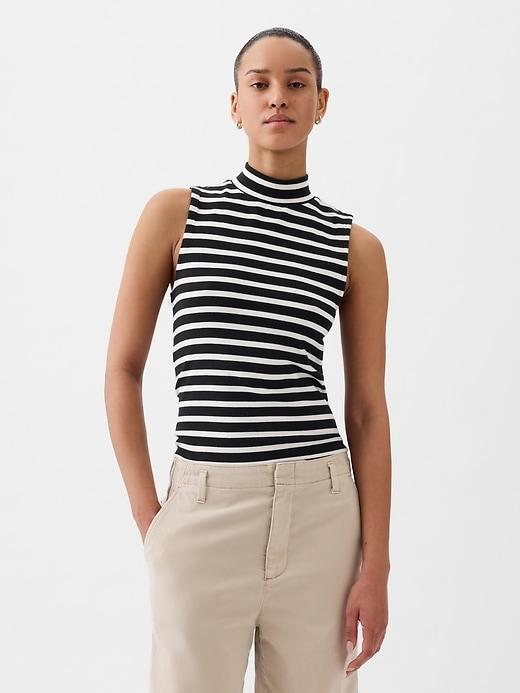 Modern Mockneck Tank Top Product Image