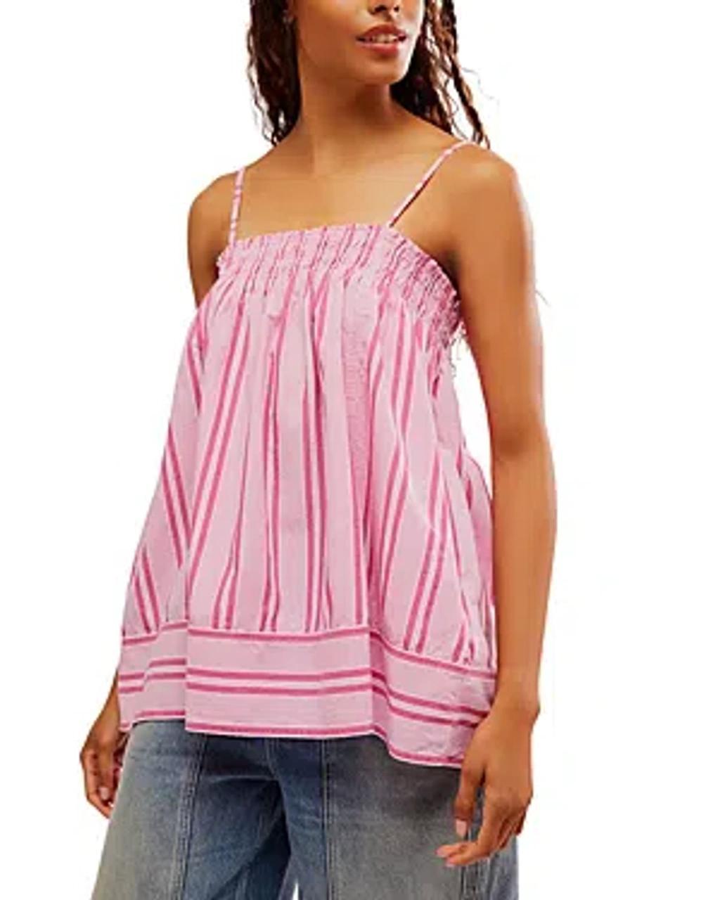 Pajama Party Tunic In Pink Combo Product Image