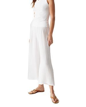 Michael Stars Medina Smocked Waist Wide Leg Pants Product Image