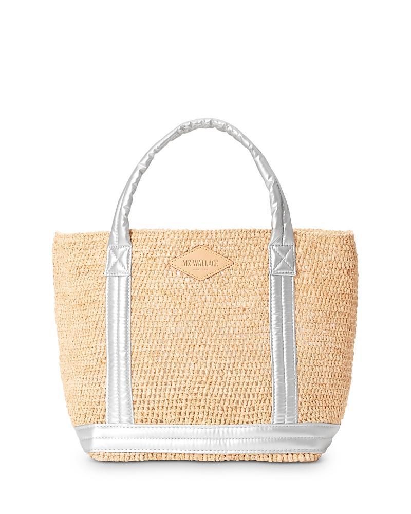 Womens Small Raffia Tote Bag Product Image