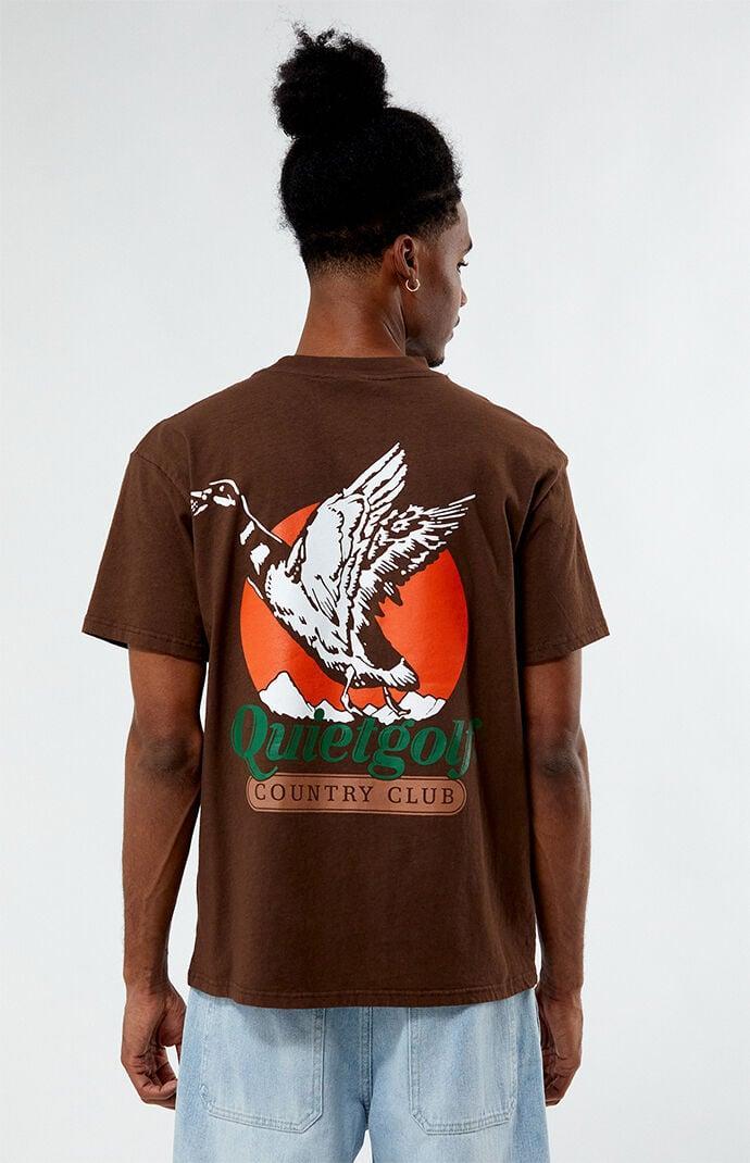 QUIET GOLF Mens Mallards T-Shirt product image