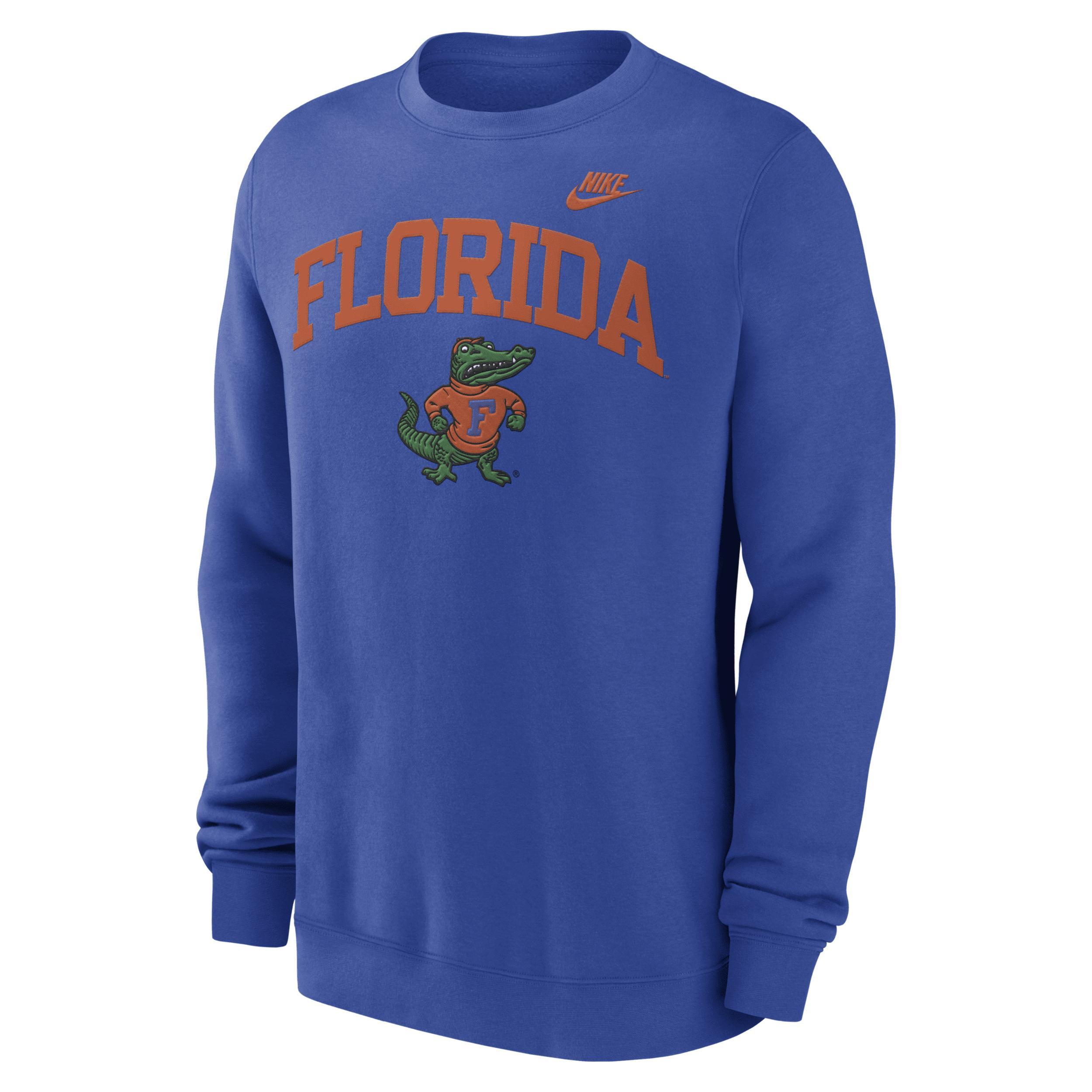 Mens Nike Royal Buffalo Bills Rewind Club Pullover Sweatshirt Product Image