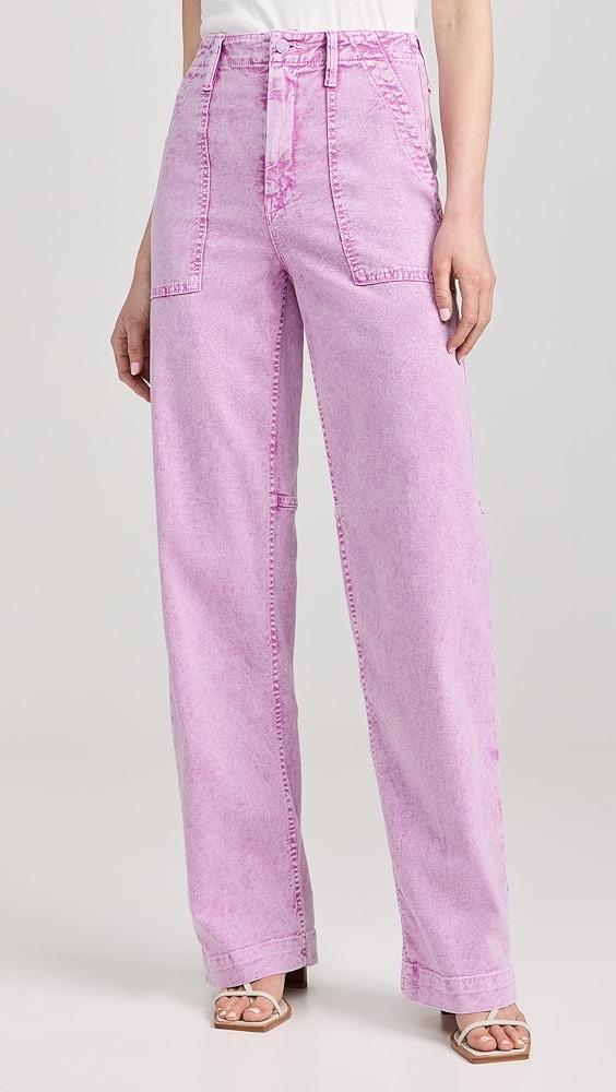 MOTHER High Waisted Patch Pocket Spinner Heel Jeans | Shopbop Product Image