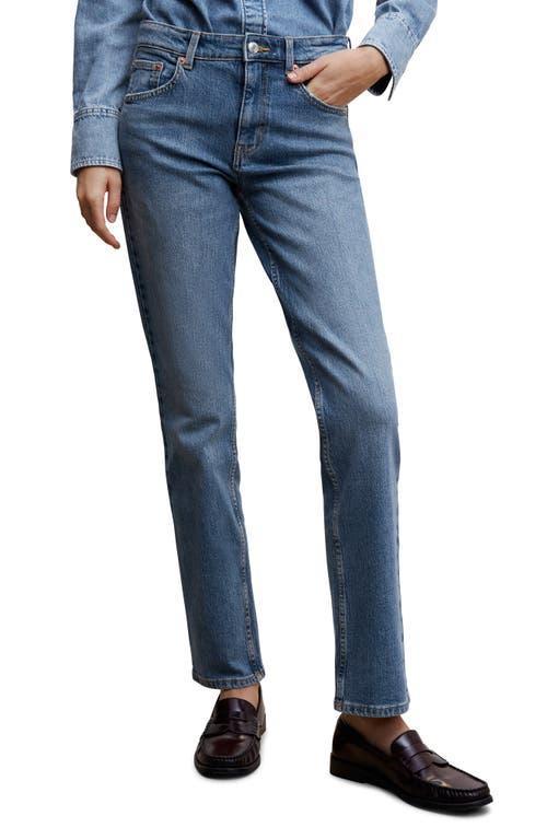 MANGO Stretch Straight Leg Jeans product image