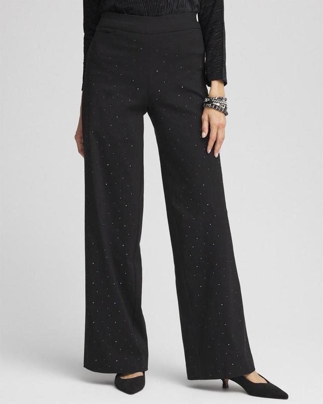 Women's Brigitte Embellished Relaxed Straight Leg Pants Product Image