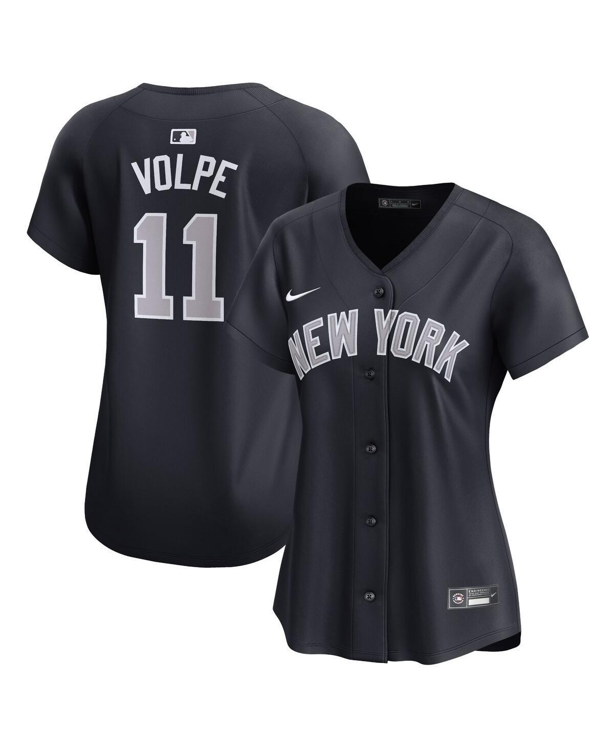 Womens Nike Anthony Volpe New York Yankees Alternate Limited Player Jersey Blue Product Image