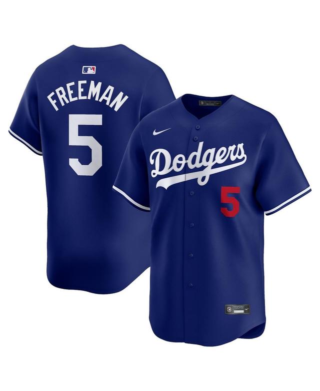 Nike Mens Freddie Freeman Royal Los Angeles Dodgers Alternate Limited Player Jersey - Royal Product Image