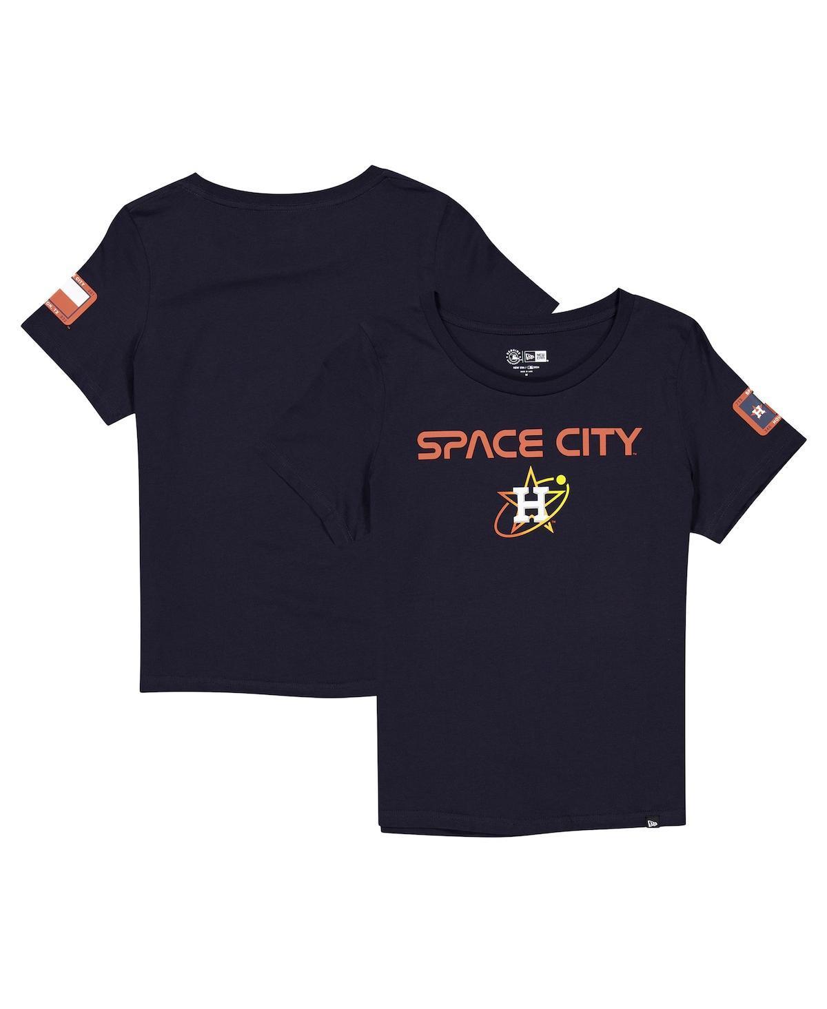 Womens New Era Houston Astros City Connect T-Shirt Blue product image