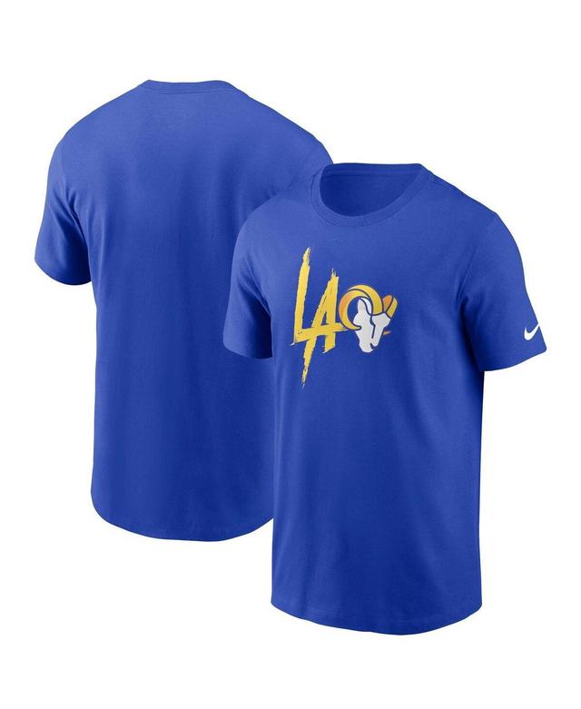 Mens Nike Royal Los Angeles Rams Local Essential T-Shirt Product Image