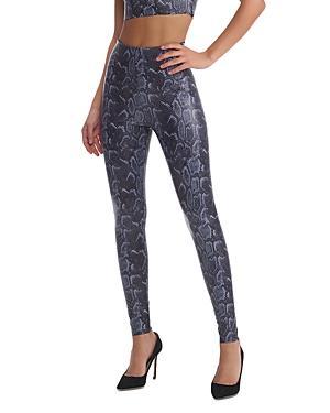 Commando Faux Leather Animal Print Leggings Product Image