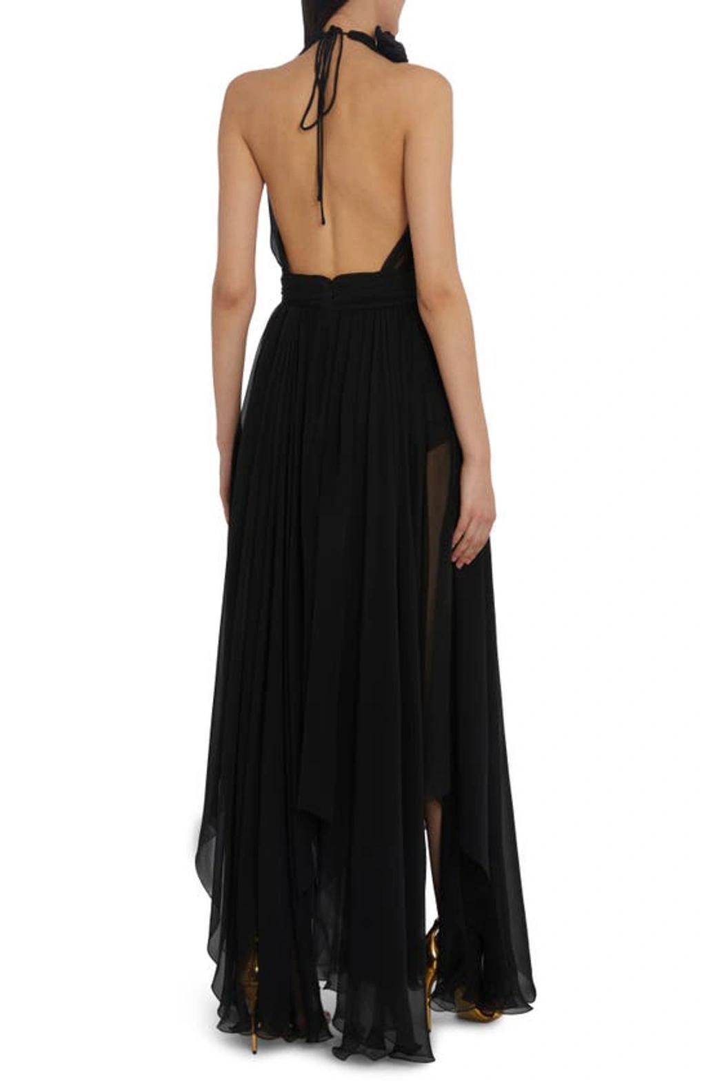 DOLCE & GABBANA Chiffon Seta Tp Gr.30 In Nero Product Image