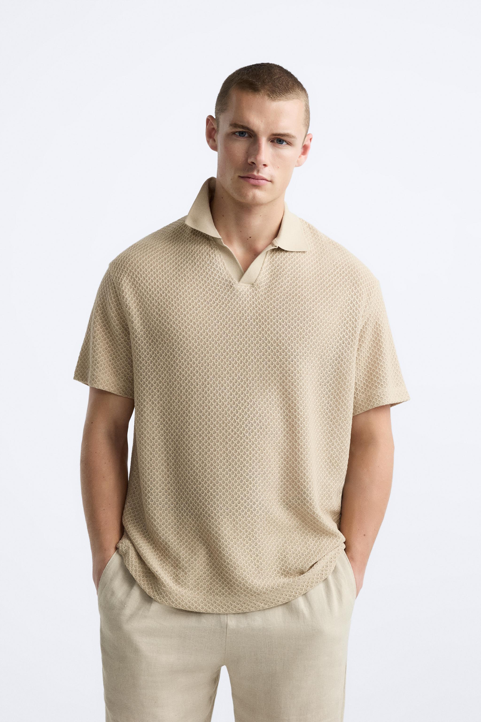 TEXTURED POLO Product Image