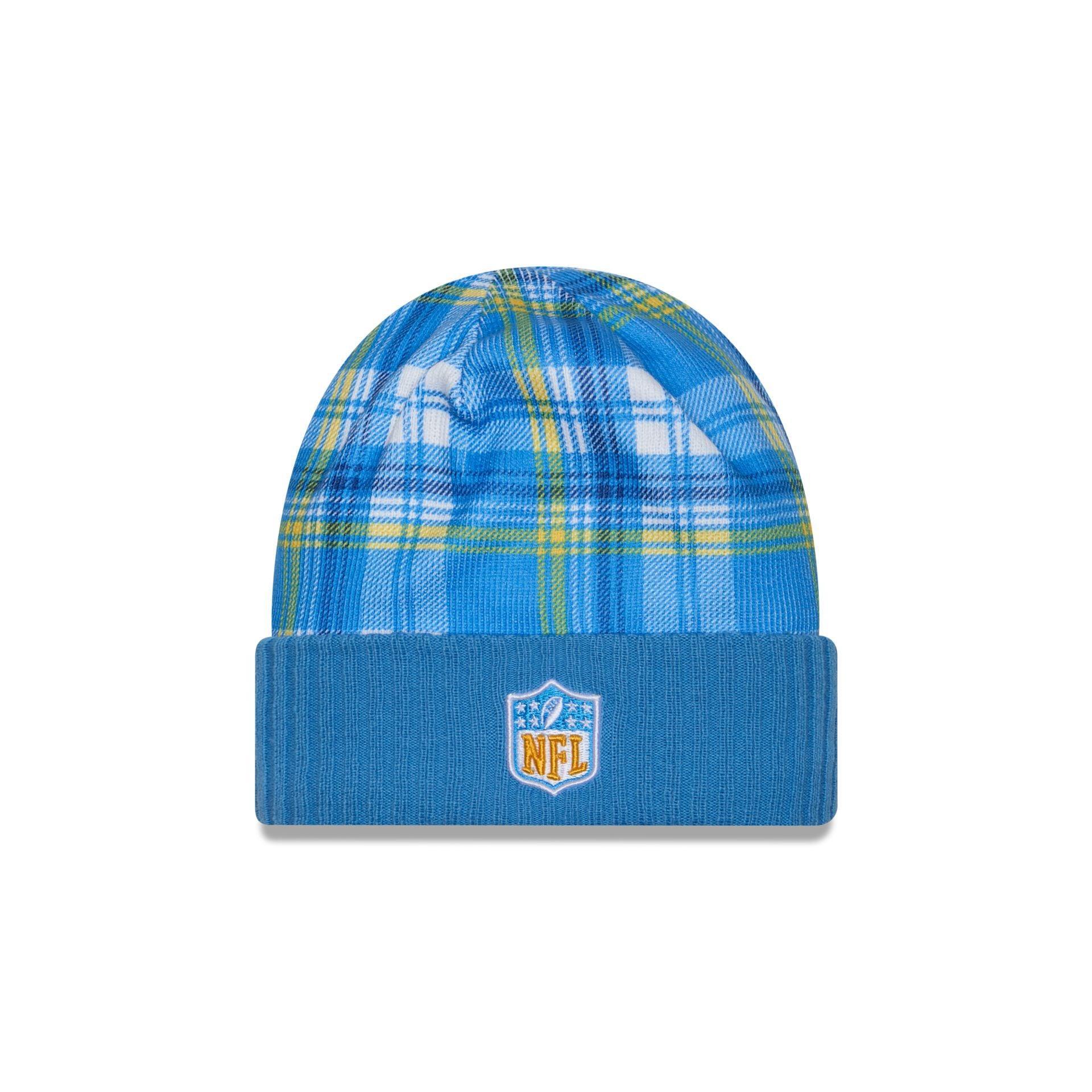 Los Angeles Chargers 2024 Cold Weather Statement Knit Beanie Male Product Image