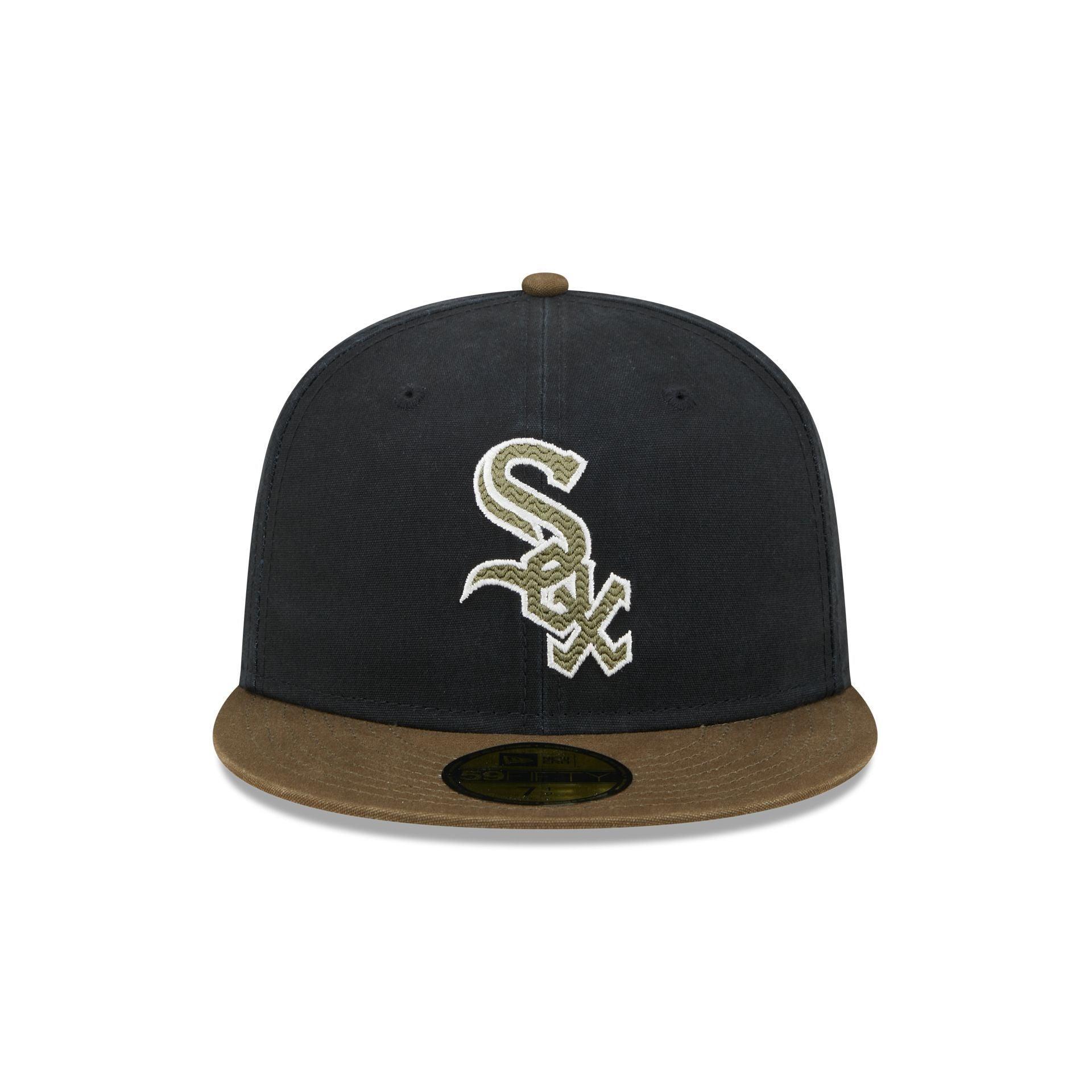 Chicago White Sox Quilted Logo 59FIFTY Fitted Hat Male Product Image