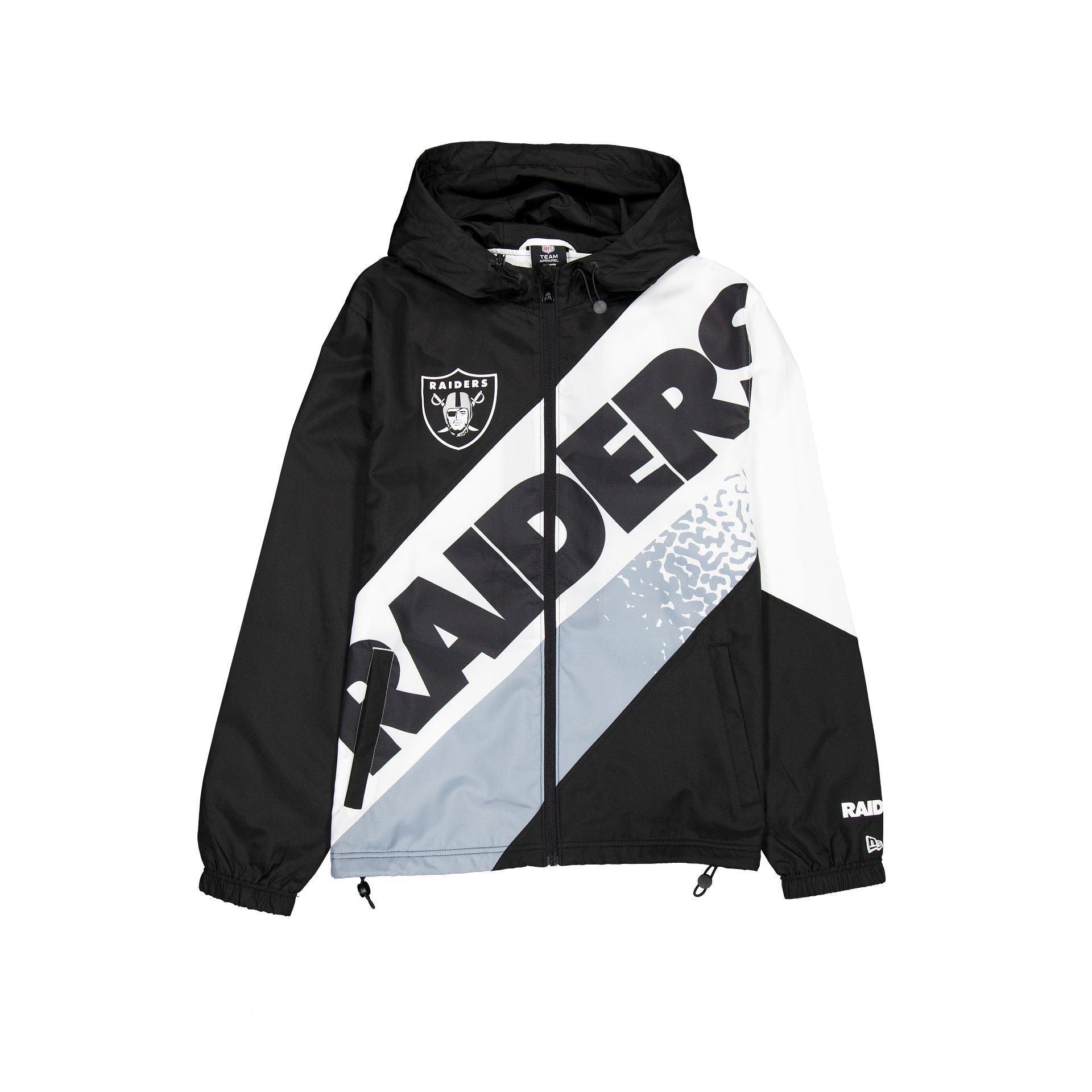 Las Vegas Raiders Sport Classics Color Block Windbreaker Male Product Image