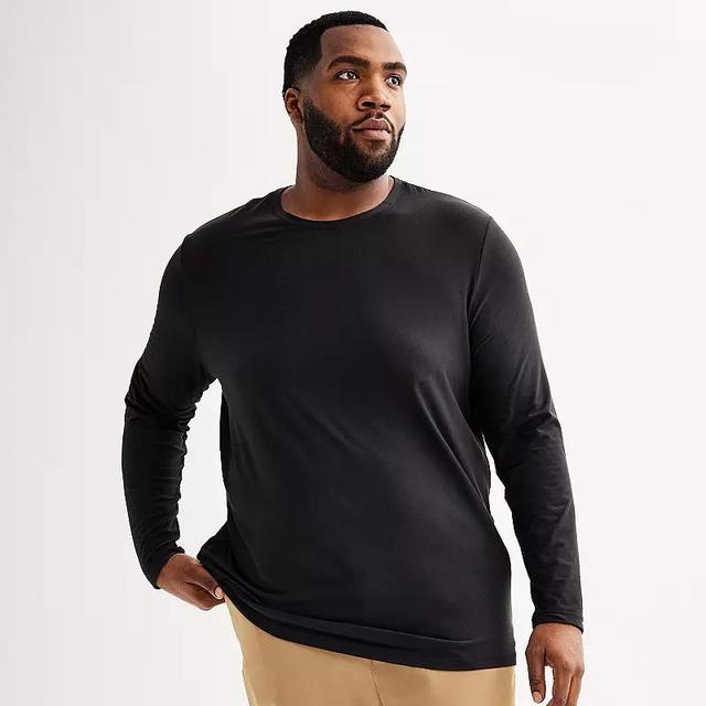 Big & Tall FLX Luxury Soft Wander Long Sleeve Tee, Mens Product Image