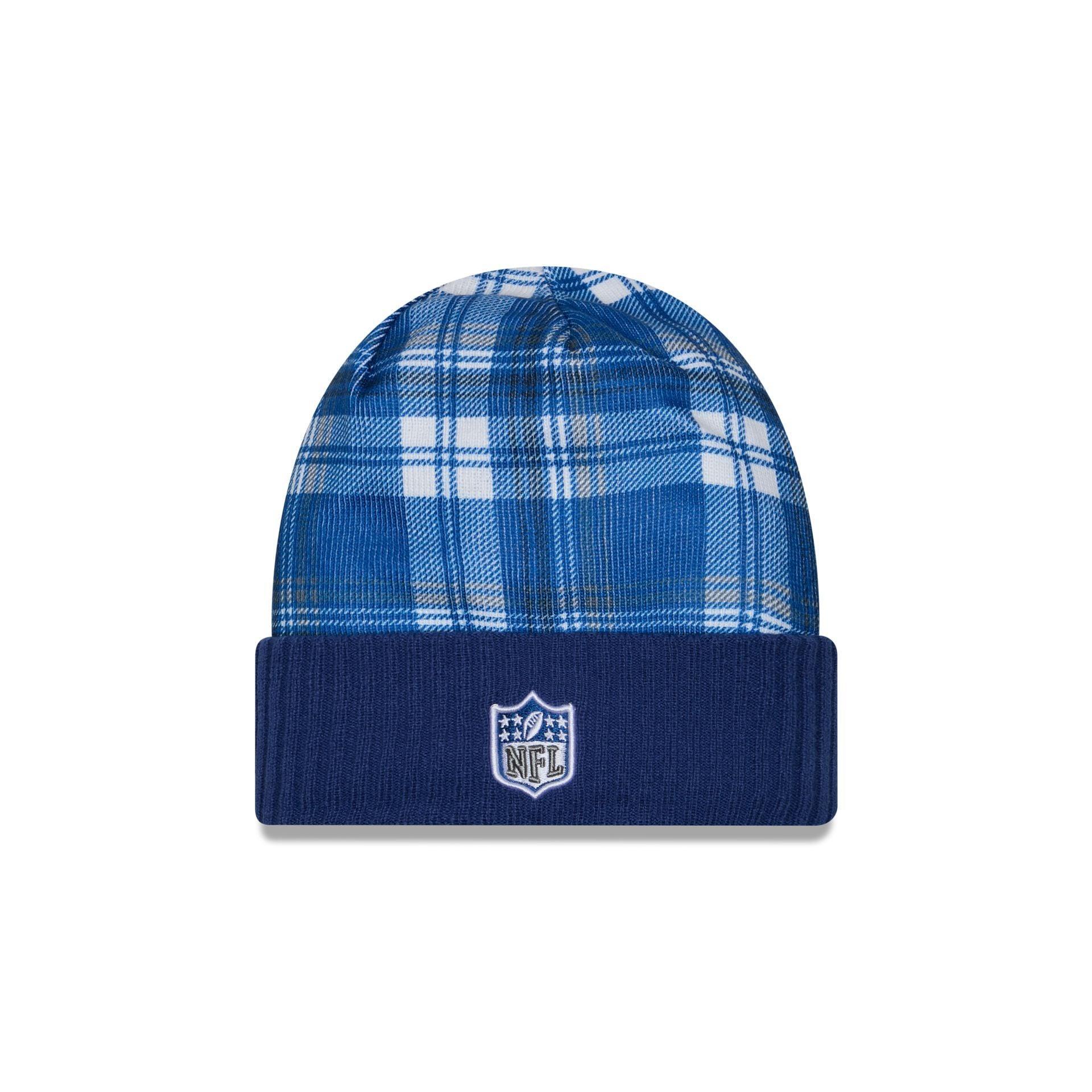 Indianapolis Colts 2024 Cold Weather Statement Knit Beanie Male Product Image