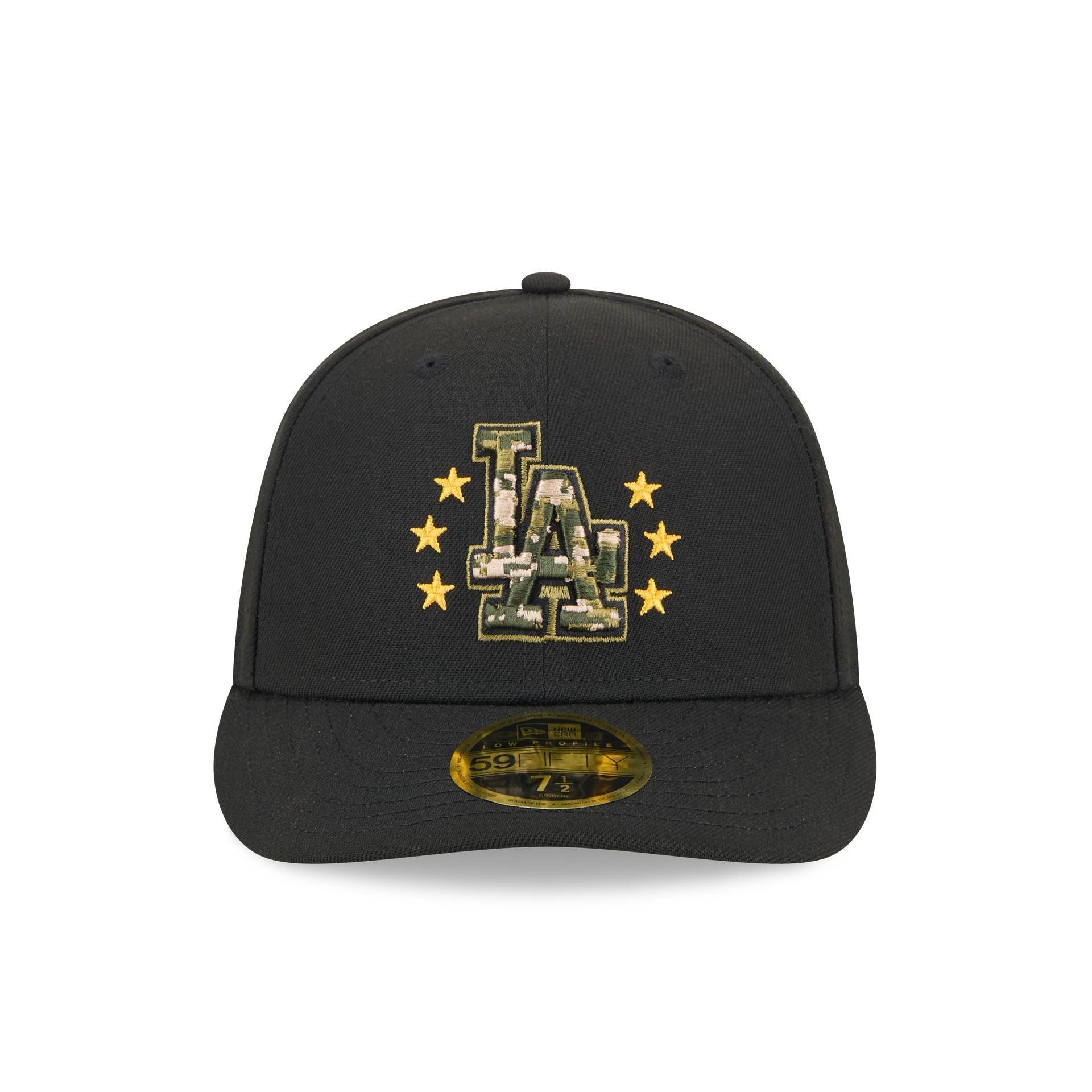 Los Angeles Dodgers Armed Forces Day 2024 Low Profile 59FIFTY Fitted Hat Male Product Image