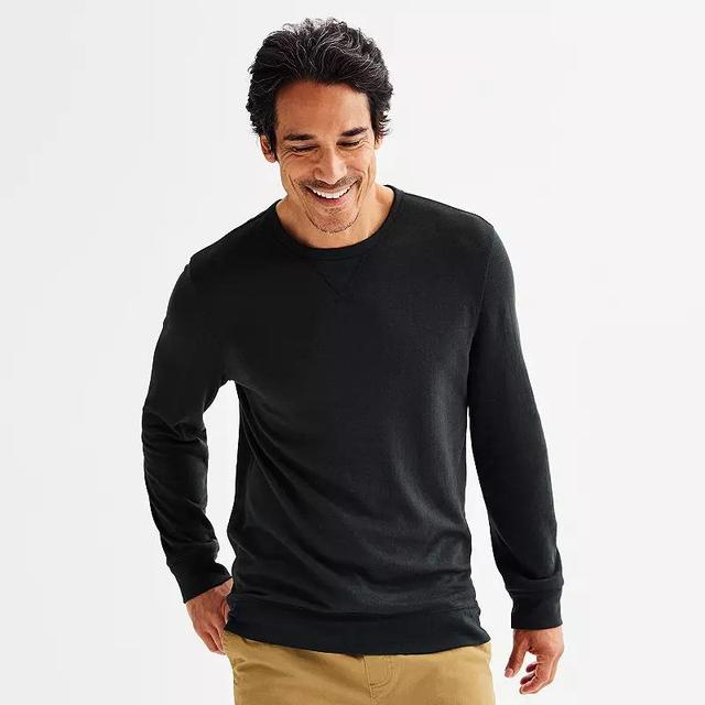 Mens Sonoma Goods For Life Double Knit Crewneck Tee Product Image