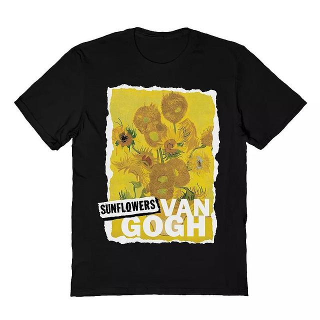 Mens Van Gogh Sunflowers Tee Product Image