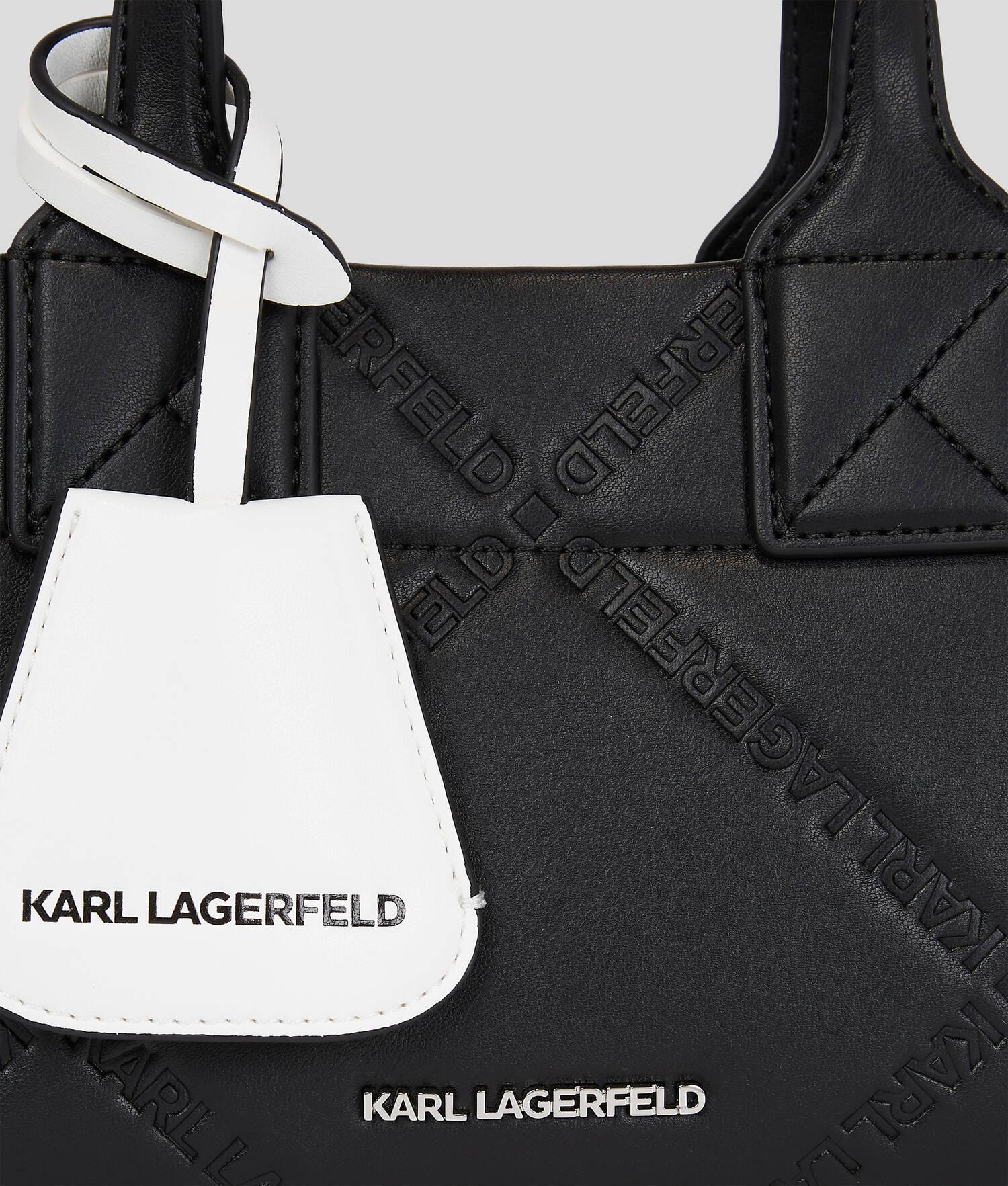 K/SKUARE EMBOSSED SMALL TOTE BAG Product Image