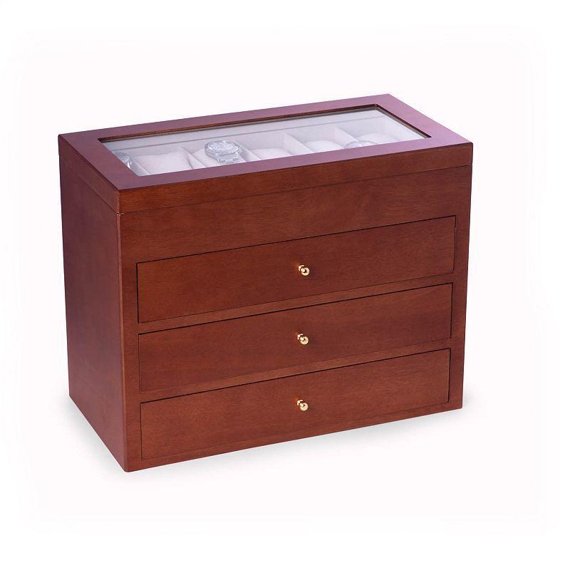 Bey-Berk Wood Watch Box Product Image