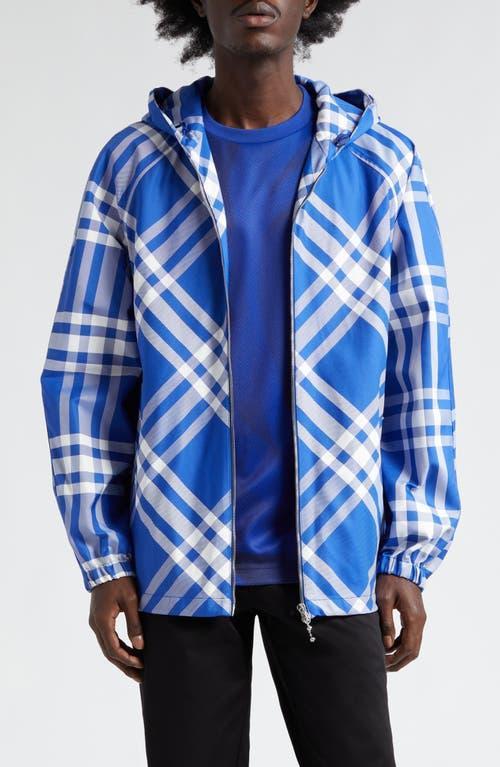 Mens Knight Check Wind-Resistant Jacket Product Image